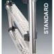 ESCALERA ''STANDARD'' 2 PELD.  AISI304 PELDAÑO ''STANDARD''