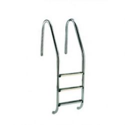 ESCALERA ''STANDARD'' 3 PELD.  AISI304 PELDAÑO ''STANDARD''