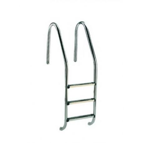 ESCALERA ''STANDARD'' 3 PELD.  AISI304 PELDAÑO ''STANDARD''
