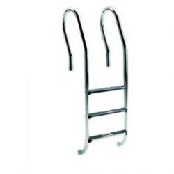 ESCALERA ''MIXTO'' 5 PELD.  AISI304 PELDAÑO ''STANDARD''