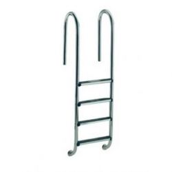 ESCALERA ''MURO'' 2 PELD.  AISI316 PELDAÑO ''LUXE''