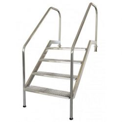 ESCALERA PMR AISI316 5 PELDAÑOS