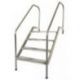 ESCALERA PMR AISI316 8 PELDAÑOS