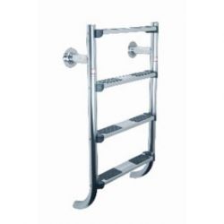 PARTE INFERIOR ESCALERA PARTIDA AISI316 3 PELDAÑOS ''LUXE''