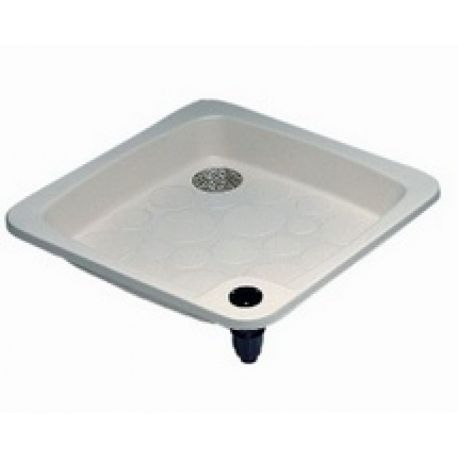 PLATO DUCHA 80X80 ANCLAJE D. 43