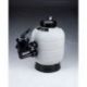 FILTRO MILLENIUM CON SALIDA LATERAL T/ZUNCHO 9000 L/H D.480 MM SAL. 1 1/2''