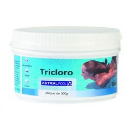 BLOQUE DE TRICLORO 500 gr