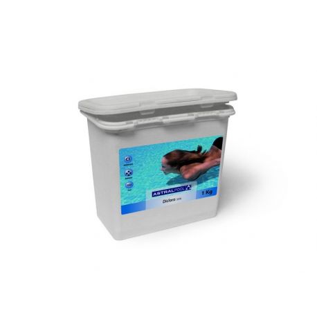 DICLORO GRANULADO 55% 5 kg - FORMATO CUADRADO