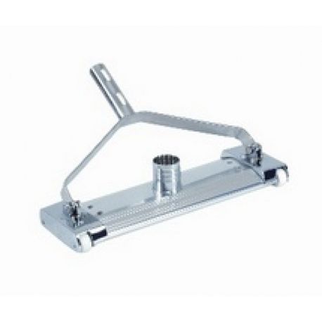 LIMPIAFONDOS ALUM. EXTRUSIONADO Y LATÓN CROMADO CON. 1 ½''-2''