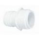 RACCORD ENLACE ABS BLANCO D. 38, ROSCA 1 ½''