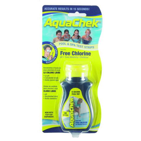 TIRAS ANALÍTICAS 4 PARÁMETROS AQUACHECK (CL LIBRE, CIAN AC, PK, ALK TOT)