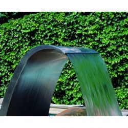 CORTINA ARCO - INOX ANCHO 1000 mm, ALTO 1000 mm