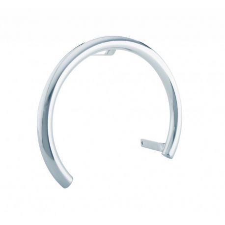 AGARRADERA CONTRACORRIENTE SEMICIRCULAR INOX PULIDO