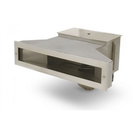 SKIMMER INOX AISI-316 ANCHO 500
