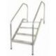ESCALERA PMR AISI316 6 PELDAÑOS