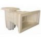 SKIMMER 15 L PISC. HORM. CON BOCA STANDARD TAPA CUADRADA
