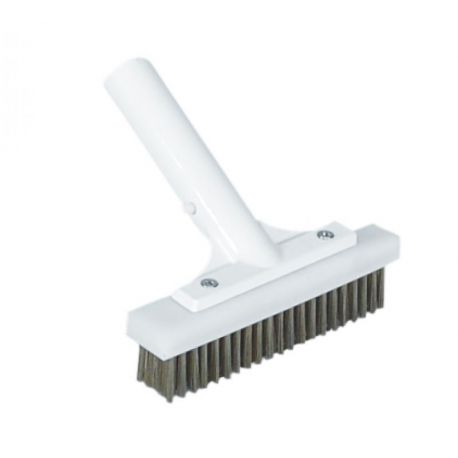 CEPILLO RECTO 165 mm CLASSIC SOPORTE ALUM. PELO INOX - CLIP