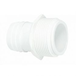 RACCORD ENLACE ABS BLANCO D. 38, ROSCA 1 ½''
