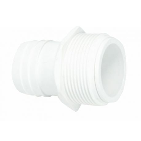 RACCORD ENLACE ABS BLANCO D. 38, ROSCA 1 ½''