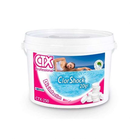 CTX-250 CLORSHOCK 1KG - ENVASE CUADRADO