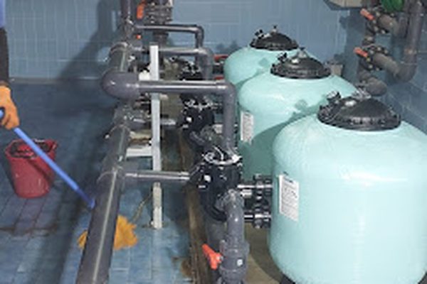 Sala de bombas en comunidad de vecinos